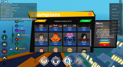 Champions | Anime Fighting Simulator Wiki | Fandom