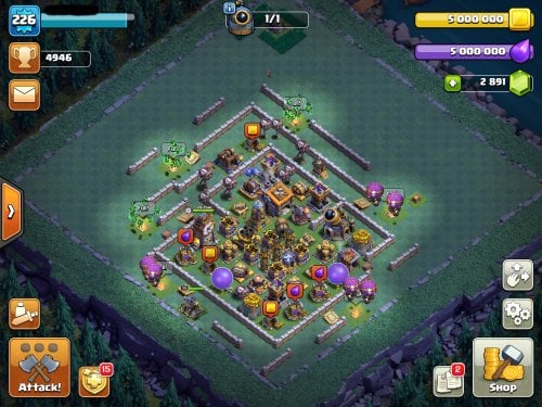clash of clans account for sale