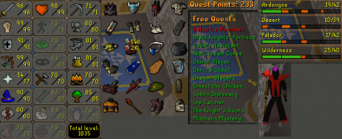 good runescape accounts for sale