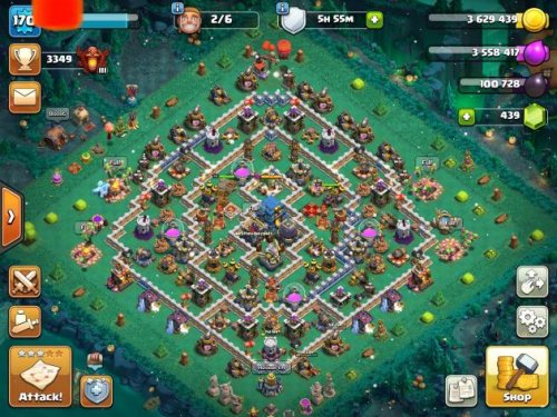 Clash of clans main base ss.jpg