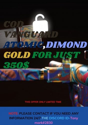 COD VANGUARD ATOMIC,DIMOND,GOLD FOR JUST 350$.jpg