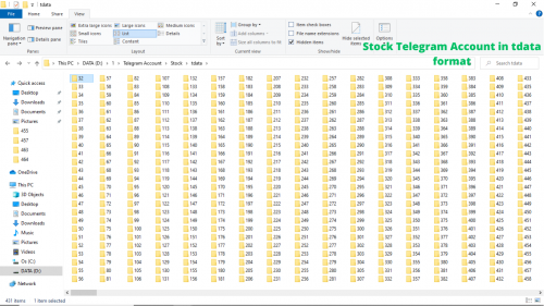 Stock Telegram Account in tdata format 7.png