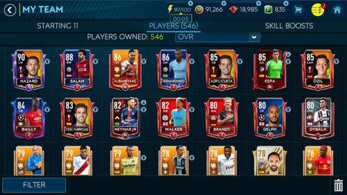 Sold Fifa Mobile 19 Account 90ovr Epl 18 985 Gems 5fp Facebook Playerup Worlds Leading Digital Accounts Marketplace