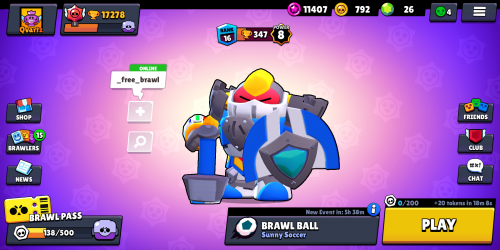 Selling Android And Ios Level 70 Trophie 17000 L Level140 L Nice Price L Brawlers 33 38 L 14 Cards Have 10 Lvl L 31 Skins Playerup Worlds Leading Digital Accounts Marketplace - sunny soccer brawl stars