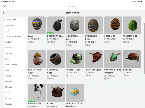 Selling Average 2013 Roblox Gamermuch 2013 Account Playerup Worlds Leading Digital Accounts Marketplace - builderman roblox profile