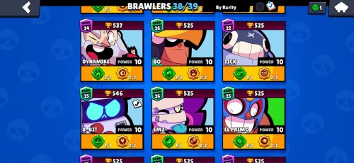 Selling Android And Ios Level 70 Cheap Brawl Stars Maxed Account Level 227 Highest Trophy 23696 38 Brawlers All Gadgets Sp Playerup Worlds Leading Digital Accounts Marketplace - brawl stars 20k barley