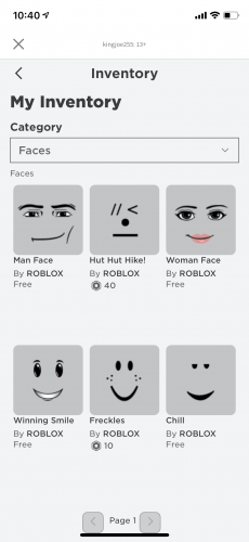 Selling Average 2010 Selling Roblox 2010 Account Unverified With Robux Playerup Accounts Marketplace Player 2 Player Secure Platform - free roblox face freckles