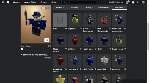Sold Nice Account For Start Trading Item With 11k Rap And Own Clothing Grup Playerup Worlds Leading Digital Accounts Marketplace - roblox black iron commando outfits