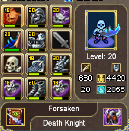 warspear online sell my equipment