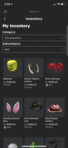 Sold 2016 Roblox Account With Premium Audidrifts Inc Headless Horseman Kds Many Off Sale Items Etc Playerup Worlds Leading Digital Accounts Marketplace - roblox hat attachment