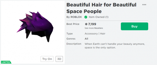 Beautiful Hair for Beautiful People - Roblox