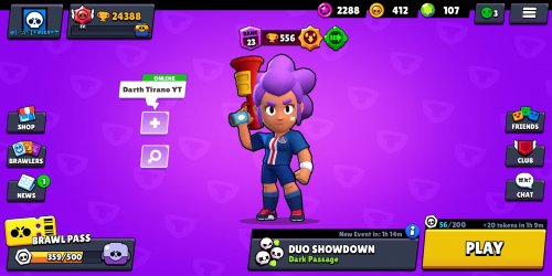 Selling Android And Ios Level 70 Brawl Stars Account 24 K Trophies 107 Gems 2 K Star Points 45 45 Playerup Worlds Leading Digital Accounts Marketplace - brawl stars passage