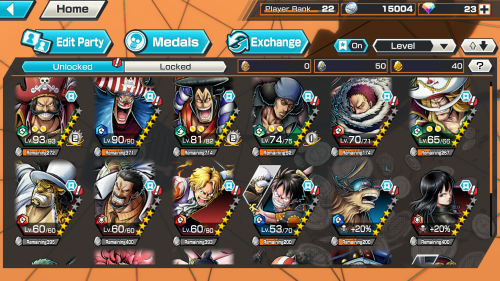 One Piece Bounty Rush Accounts  Buy Sell Trade  Page 4  PlayerUp